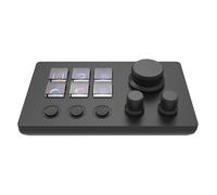 ULIJTH Clavier professionnel 12 touches avec rétroéclairage LED et boutons de contrôle intuitifs pour la création de contenu de la plate-forme de contrôle de flux