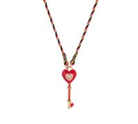 ULIJTH Collier avec pendentif en forme de goutte à quatre feuilles avec détails vibrants réglables pour elle, taille unique, Comme décrit, Comme décrit.