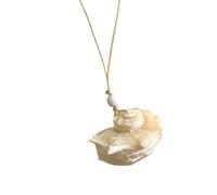 ULIJTH Collier ras du cou inspiré de la marine - Chaîne confortable pour un usage quotidien - Bijoux de vacances - Bijoux inspirés des océans
