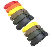 ULIJTH Compacts portables sifflants de survie avec signaux forts, signalisation résistante aux intempéries pour les urgences