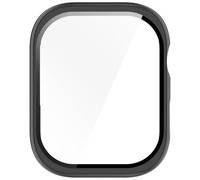 ULIJTH Couverture complète pour montre intelligente intégrée PC Protection d'écran en verre Coque rigide Intérieur Extérieur Extérieur Empêche les dommages