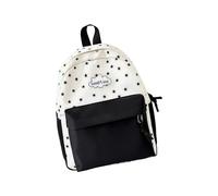 ULIJTH Élégant sac à dos imprimé étoile coréen sac à dos tendance sac à dos ergonomique en nylon pour ordinateur portable sacs à livres pour les trajets quotidiens, les voyages, les sacs à dos de