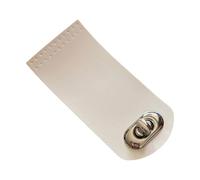 ULIJTH Élégante ceinture de verrouillage avec trou pour sac de remplacement et travaux manuels, blanc, R