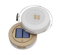 ULIJTH Guirlande lumineuse de tente décorative rechargeable solaire pour camping - Lampe de camping - Équipement de randonnée - Atmosphères rechargeables en plein air