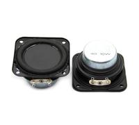 ULIJTH Haut-parleurs Woofer 45 mm 4 Ohm 10 W Gamme complète Convient pour les amateurs de composants