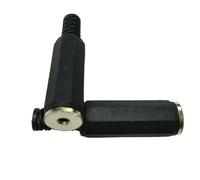 ULIJTH Lot de 2 prises stéréo femelles à souder de 2,5 mm - Boîtier hexagonal robuste pour systèmes audio professionnels - Connexion sonore haute fidélité