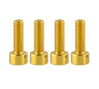 ULIJTH Lot de 4 boulons de support de bouteilles de vélo de type lourd haute résistance pour amélioration de vélo de montagne, accessoires de vélo en aluminium léger