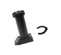 ULIJTH Lot de 4 pieds solides et réglables en hauteur pour armoire de cuisine, salle de bain, rangement pour la stabilité, plusieurs surfaces