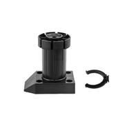 ULIJTH Lot de 4 pieds solides et réglables en hauteur pour armoire de cuisine, salle de bain, rangement pour la stabilité, plusieurs surfaces