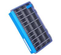 ULIJTH Organisateurs d'appâts avec couvercle transparent - Boîte à outils - Séparateur d'appâts - Plateaux de rangement flottants pour accessoires de pêche