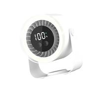 ULIJTH Petit ventilateur de bureau USB portable 9 vitesses réglable puissant silencieux pour la maison, le bureau, l'extérieur