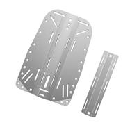 ULIJTH Plaque arrière professionnelle en aluminium pour réservoirs sécurisés avec plusieurs points de connexion pour équipement de plongée, entretien facile