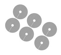 ULIJTH Protection de jardin pour pot de fleurs de 30 à 40 cm de diamètre, protection contre les animaux domestiques, conception facile à découper, protection réglable en polyéthylène pour pot de