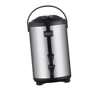 ULIJTH Récipient isotherme en triple exemplaire antirouille avec écran LCD de la température, poignée permanente, conteneur de boisson chaude de qualité alimentaire