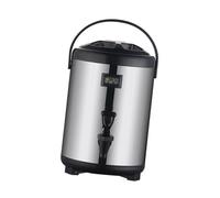 ULIJTH Récipient isotherme en triple exemplaire antirouille avec écran LCD de la température, poignée permanente, conteneur de boisson chaude de qualité alimentaire