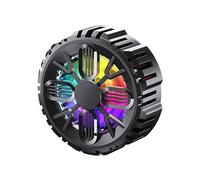 ULIJTH Ventilateur de refroidissement rechargeable pour téléphone portable pour jouer à des jeux, regarder des vidéos, convient à la plupart des smartphones