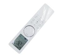 ULIJTH YBE1FB10 Télécommande infrarouge haute sensibilité pour unités Bouton en caoutchouc souple et faible consommation d'énergie Aucune programmation nécessaire Télécommande