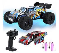 Ulikey Voiture télécommandée 1:20 monstertruck télécommandée avec lumière de carrosserie/double coque, voiture RC 2,4 G, cadeau pour enfants de 3 ans et plus (1)