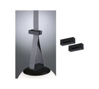 Uline Accesso 2x Pince À Sangle Noir Aluminium