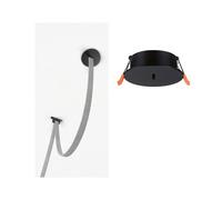 Uline Accesso Couverture D'encastrement Noir Aluminium