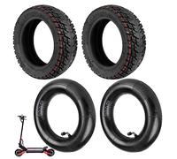 ulip 2 PIÈCES 255x80 Pneus tout-terrain + 2 PIÈCES 10x3 Chambre à air pour Nanrobot Joyor Varla Eagle Apollo Ghost zero 10x kaabo WOLF WARRIOR MANTIS Trottinette, Pneu 80/65-6