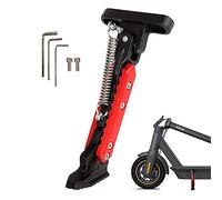ulip Béquille Trottinette électrique, Béquille pour Trottinette Accessoire Compatible avec La Trottinette électrique Ninebot G30 MAX/G30LP/G30D/G30LE/G30E (Noir Rouge)