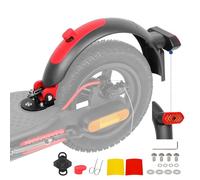 ulip Garde-boue arrière en aluminium avec frein et avertissement de virage avec télécommande pour Xiaomi M365 Pro Pro2 MI3 1S Lite Swagger 5 scooter électrique gris rouge