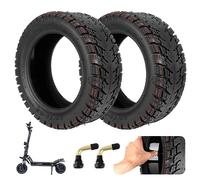 ulip Lot de 2 pneus sous vide 90/65-6,5 de 27,9 cm avec colle intégrée réparable pour scooter Dualtron Zero 11X Kaabo Compatible avec la plupart des mini Pocket Bikes 38 cc, 47 cc et 49 cc MTA1/MTA2