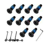 ulip Scooter Vis à Tête Frontale Accessoires Kit de Vis Fixe 10 PCS Compatible pour Xiaomi M365 1S Pro Mi3 Ninebot Max G30 ES Série F Série Scooter