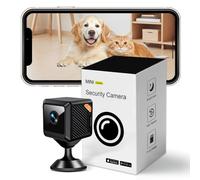 Ulisem Camera Espion，Mini CaméRa De Surveillance WiFi 1080p IntéRieur/ExtéRieur, Micro CaméRa Bluetooth avec Vision Nocturne, DéTection De Mouvement, Enregistrement à Distance（2.4ghz）