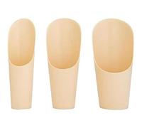 ULISSE® BonsaiPro Bonsai Soil Conveyor Lot de 3 convoyeurs de terreau en plastique rigide pour rempotage Bonsaï, Jardinage, Akadama, Substrats Granulaires, Dimensions 6-7-9 cm