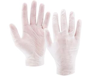 Ulith Gants jetables en vinyle transparent - taille XL