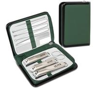 Uliya Kit Manucre Pedicure 10Pcs Professionnel Coupe Ongle Cuticule (Vert)