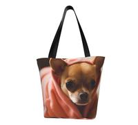 ULKMFFCF Sac à bandoulière imprimé de 6 canards sauvages pour femmes, sac à main, sac fourre-tout, sacs de courses, Chihuahua déprimé., Taille unique