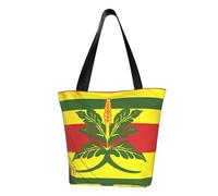 ULKMFFCF Sac à bandoulière imprimé floral pour femme Sac à main fourre-tout Sacs de courses, Drapeau hawaïen indien, Taille unique