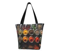 ULKMFFCF Sac à bandoulière imprimé golf noir et blanc pour femme Sac fourre-tout Sac à provisions, Épices., Taille unique