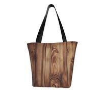 ULKMFFCF Sac à bandoulière imprimé golf noir et blanc pour femme Sac fourre-tout Sac à provisions, Grain de bois., Taille unique