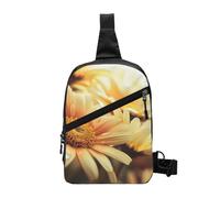 ULKMFFCF Sac à bandoulière imprimé guitare électrique pour homme et femme, sac de sport pliable pour course à pied, randonnée, cyclisme, voyage, travail, Art des fleurs, Taille unique, Sac de voyage