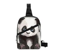 ULKMFFCF Sac à bandoulière imprimé guitare électrique pour homme et femme, sac de sport pliable pour course à pied, randonnée, cyclisme, voyage, travail, Panda mignon 1, Taille unique, Sac de voyage