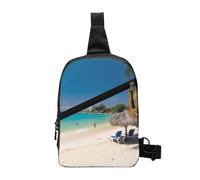 ULKMFFCF Sac de sport pliable pour homme et femme Motif ballon de basket sur le feu et l'eau - Pour la course à pied, la randonnée, le cyclisme, les voyages, le travail, Jamaica Beach, Taille unique