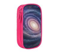 ULKMFFCF Trousse à crayons avec impression d'énergie cosmique - Noire - Grande capacité - Pour l'école, le bureau, les voyages, le maquillage, rose, Taille unique, Cartable
