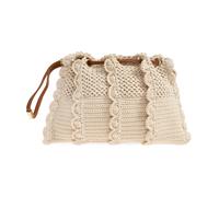 Ulla Johnson - Adria Petit Sac Bandoulière en Crochet - Femme - Sacs - Beige - Taille: ONE Size