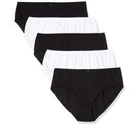 Ulla Popken 5er Pack Slips Boxer, Multicolore (Multicolor 90), 56-58 (Lot de 5) Femme