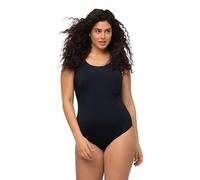 Ulla Popken Badeanzug, Extraweiches Futter, Seitliche Raffung Maillots de Bain, Marine, 64-66 Femmes