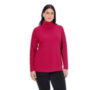 Ulla Popken Basic-Shirtrolli T-Shirt, Rouge, 60-62 Femme