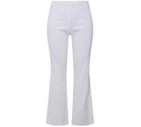Ulla Popken Bengalinhose Hosen, Blanc Neige, 45W x 32L Femme