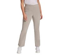 Ulla Popken Bengalinhose Pantalon, kitt, 38W / 30L Femme