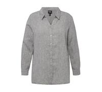 Ulla Popken Blouse en Lin, Gris, 56-58 Femme