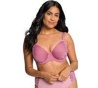 Ulla Popken Bügel-BH Zoe, Spacer-Cups, seitliche Spitze Soutien-Gorge, Opaque, zartrosa, 90 Femme