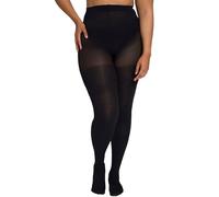 Ulla Popken Collants, côtes, Noir, 56-58 Femme